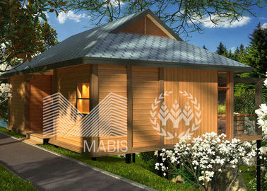 Q550鋼鉄贅沢なプレハブの別荘、よい健全な絶縁材の効果の既製の小屋